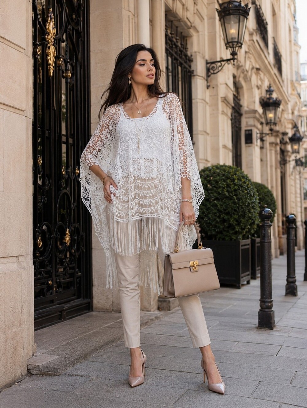 🆕 Open Knit Top/Poncho